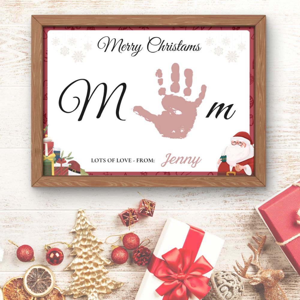 Christmas Handprint Gift